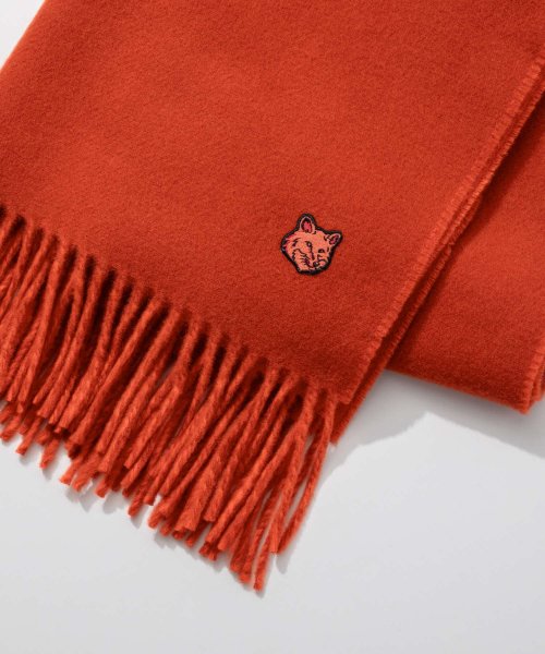 MAISON KITSUNE(メゾンキツネ)/メゾンキツネ MAISON KITSUNE LM06201WA0018 スカーフ FOX HEAD PATCH SCARF メンズ フォックスヘッド パッチ マ/img11