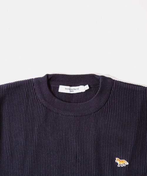 MAISON KITSUNE(メゾンキツネ)/メゾンキツネ MAISON KITSUNE IM00511KT1064 ニット メンズ レディース トップス 長袖 ベイビーフォックス パッチ リラックスド プ/img06