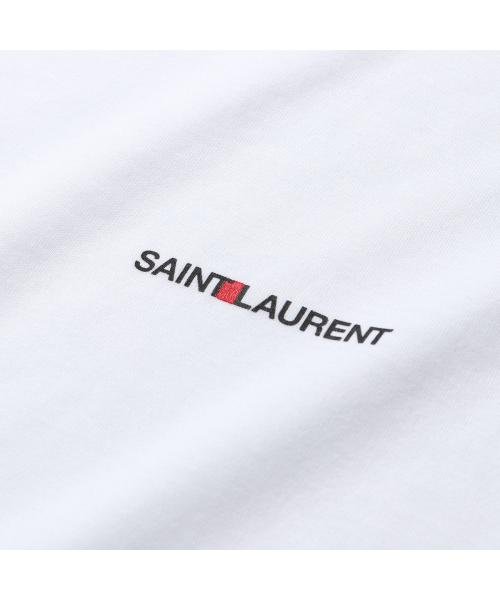 Saint Laurent(サンローラン)/サンローランパリ 464572 YB2DQ 半袖 Tシャツ 丸首 カラー1000/img09