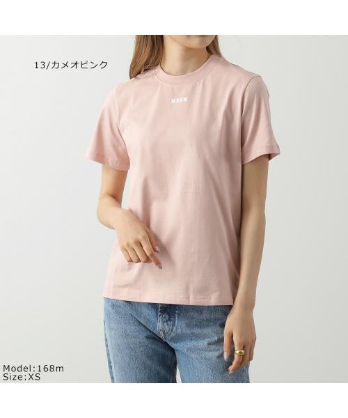 MSGM(MSGM)/MSGM MDM100 半袖 Tシャツ カットソー 丸首 ちびロゴ/img10