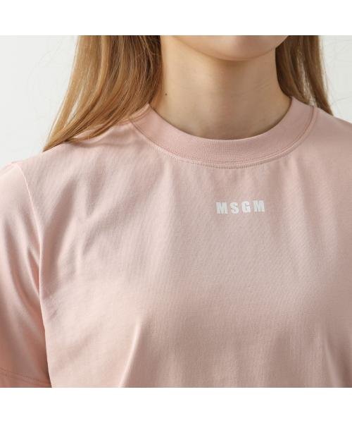MSGM(MSGM)/MSGM MDM100 半袖 Tシャツ カットソー 丸首 ちびロゴ/img11