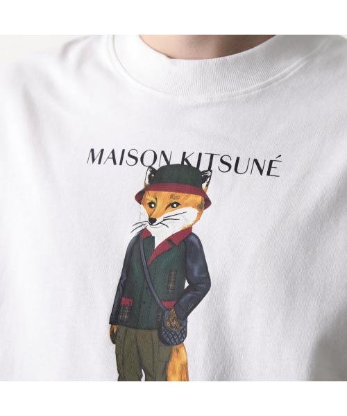 MAISON KITSUNE(メゾンキツネ)/MAISON KITSUNE×Barbour Tシャツ MTS1224 フォックス プリント/img05