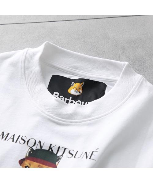 MAISON KITSUNE(メゾンキツネ)/MAISON KITSUNE×Barbour Tシャツ MTS1224 フォックス プリント/img06