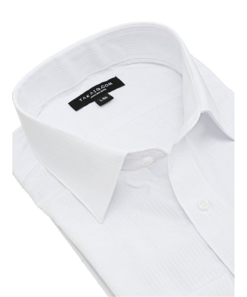 TAKA-Q(タカキュー)/【WEB限定】形態安定 吸水速乾 スタンダードフィット 長袖 ワイシャツ 3枚 セット 白 ビジネスシャツ シャツ ノーアイロン ノンアイロン メンズ Yシャツ/img05