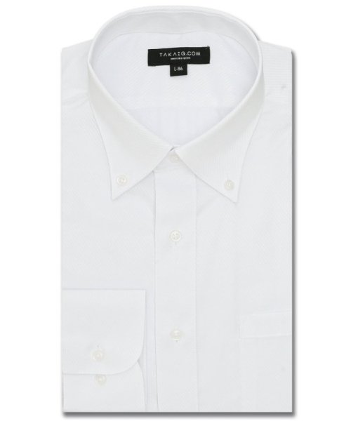 TAKA-Q(タカキュー)/【WEB限定】形態安定 吸水速乾 スタンダードフィット 長袖 ワイシャツ 3枚 セット 白 ビジネスシャツ シャツ ノーアイロン ノンアイロン メンズ Yシャツ/img08