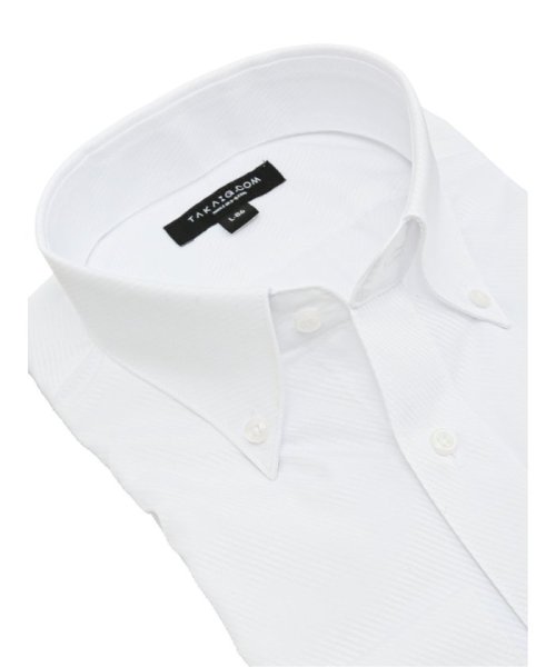 TAKA-Q(タカキュー)/【WEB限定】形態安定 吸水速乾 スタンダードフィット 長袖 ワイシャツ 3枚 セット 白 ビジネスシャツ シャツ ノーアイロン ノンアイロン メンズ Yシャツ/img09