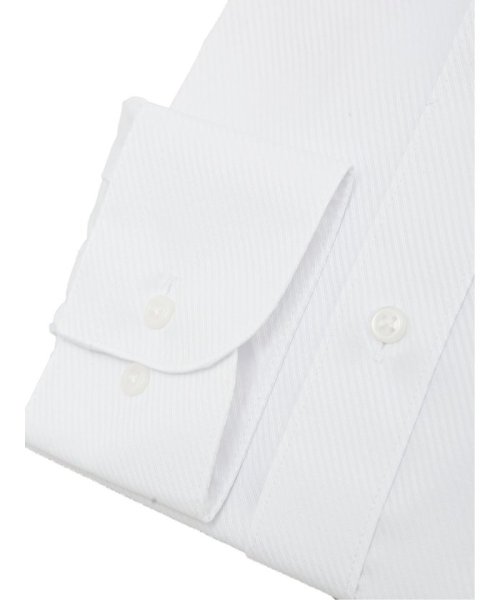TAKA-Q(タカキュー)/【WEB限定】形態安定 吸水速乾 スタンダードフィット 長袖 ワイシャツ 3枚 セット 白 ビジネスシャツ シャツ ノーアイロン ノンアイロン メンズ Yシャツ/img10
