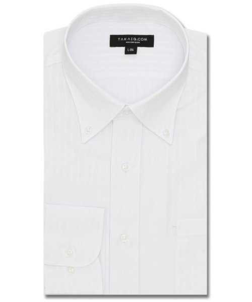 TAKA-Q(タカキュー)/【WEB限定】形態安定 吸水速乾 スタンダードフィット 長袖 ワイシャツ 5枚 セット 白 ビジネスシャツ シャツ ノーアイロン ノンアイロン メンズ Yシャツ/img10