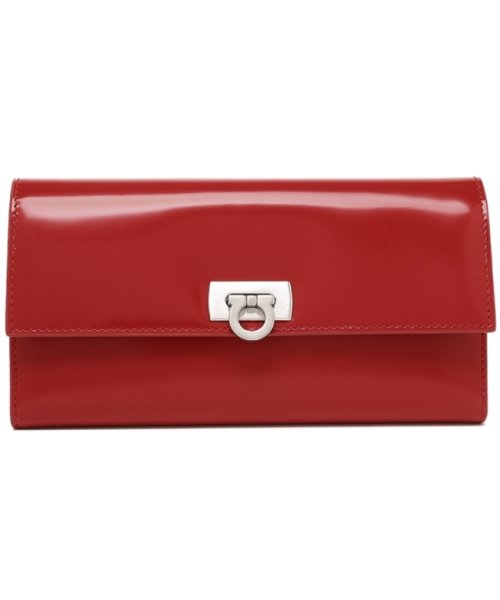 FERRAGAMO(フェラガモ)/フェラガモ 長財布 ワンダ レッド レディース Salvatore Ferragamo 220433 RED/img05