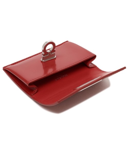 FERRAGAMO(フェラガモ)/フェラガモ カードケース ワンダ レッド レディース Salvatore Ferragamo 220435 RED/img02