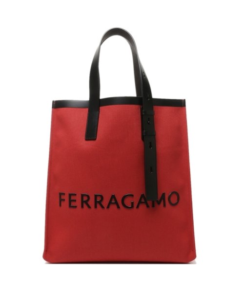 FERRAGAMO(フェラガモ)/フェラガモ トートバッグ レッド メンズ Salvatore Ferragamo 241297 FLAME/img05