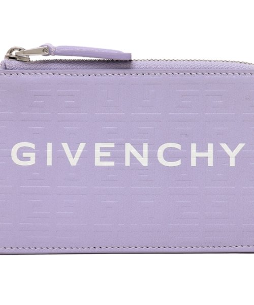 GIVENCHY(ジバンシィ)/ジバンシィ カードケース 小銭入れ コインケース G カット ジップ付きカードホルダー パープル レディース GIVENCHY BB60KPB1J5 532/img07