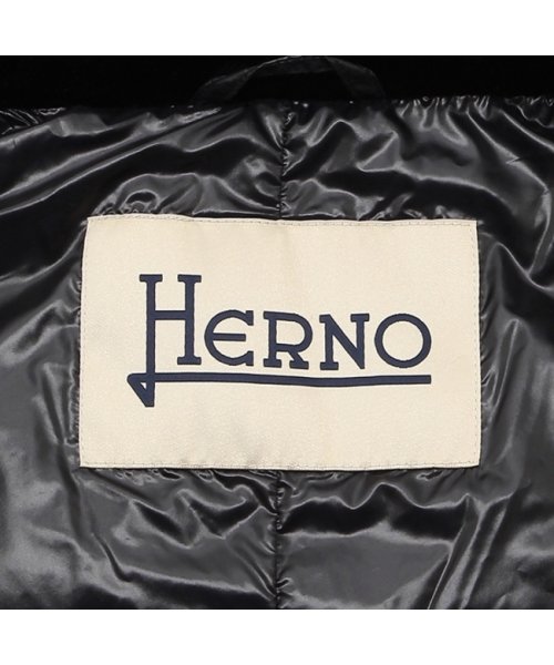 HERNO(ヘルノ)/ヘルノ アウター ダウンジャケット コート コート ライトダウン ブラック レディース HERNO PI001536D 12017 9300/img07
