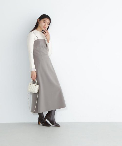 NATURAL BEAUTY BASIC(ナチュラルビューティーベーシック)/ベアワンピース　24SS/img12