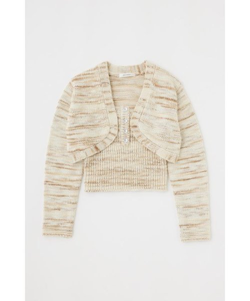 moussy(マウジー)/KNIT BOLERO セット/img06