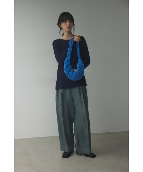 BLACK BY MOUSSY(ブラックバイマウジー)/linen tuck pants/img26