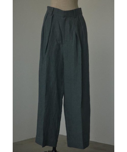 BLACK BY MOUSSY(ブラックバイマウジー)/linen tuck pants/img29