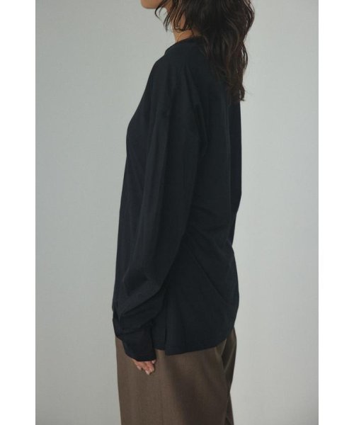 BLACK BY MOUSSY(ブラックバイマウジー)/curved sleeve tops/img12