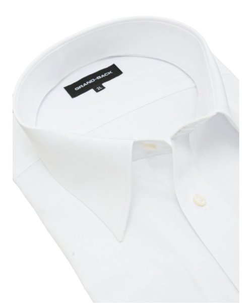 GRAND-BACK(グランバック)/【大きいサイズ】グランバック/GRAND－BACK 形態安定 セミワイドカラー長袖シャツ シャツ メンズ ワイシャツ ビジネス ノーアイロン yシャツ ビジネス/img01