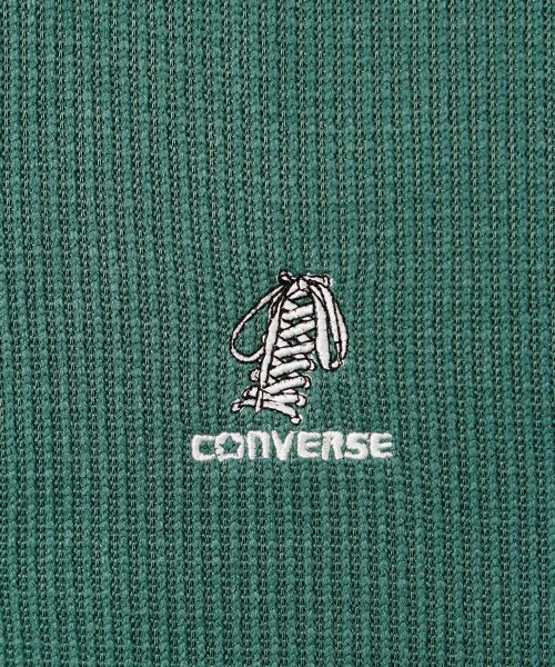 CONVERSE(CONVERSE)/【CONVERSE/コンバース】ケーブル＆リブ裏起毛ハーフジップスウェット/img15