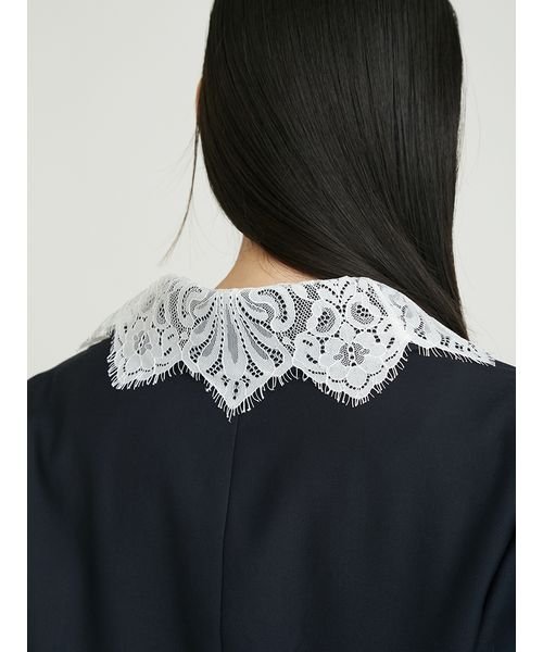 レースカラーシングルジャケット 予めご了承ください