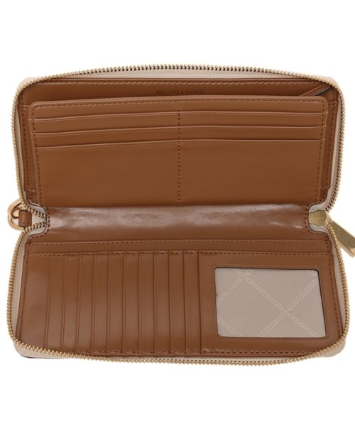 マイケルコース 長財布 ジェットセット ラウンドファスナー ホワイト ブラウン レディース MICHAEL KORS 32F1GJ6E7B 150