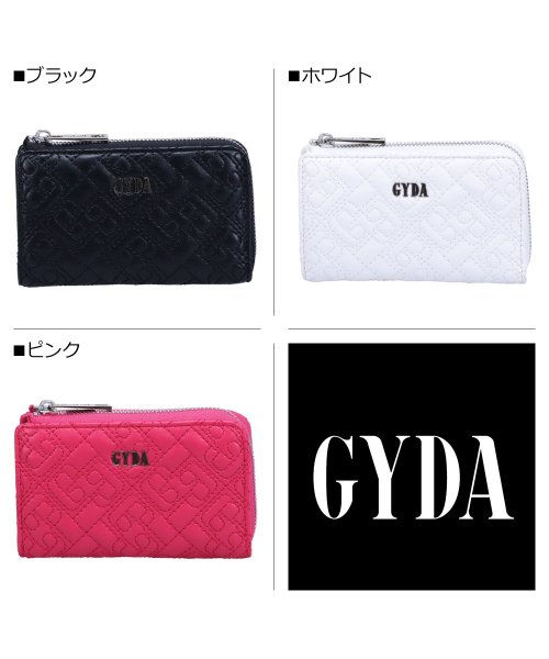 GYDA(ジェイダ)/ GYDA ジェイダ キーケース キーホルダー レディース 5連 KEY CASE ブラック ホワイト ピンク 黒 白 GY－W123/img02