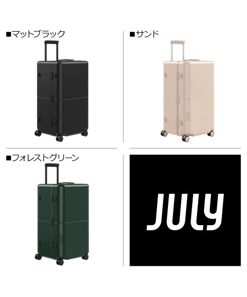 JULY(ジュライ)/JULY ジュライ キャリーケース スーツケース キャリーバッグ チェックト トランク ラゲージ メンズ レディース 95L 大容量 CHECKED TRUNK/img02