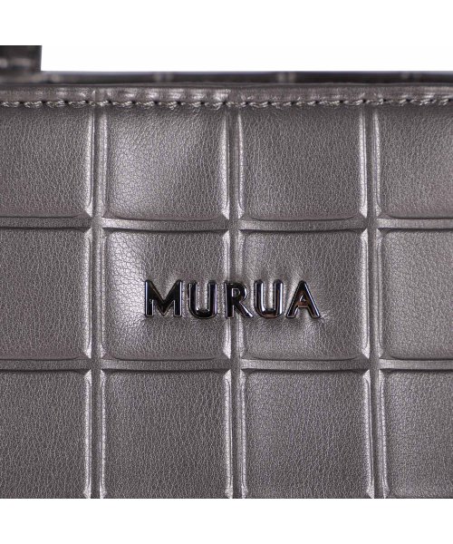 MURUA(ムルーア)/ ムルーア MURUA ショルダーバッグ バッグ トートバッグ レディース 斜め掛け 軽量 小さめ 2way mini tote bag ブラック アイボリー /img10