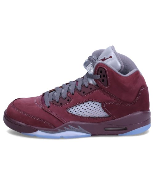 NIKE(NIKE)/ NIKE AIR JORDAN 5 RETRO SE GS ナイキ エアジョーダン5 レトロ スニーカー レディース バーガンディー FN4233－600/img02