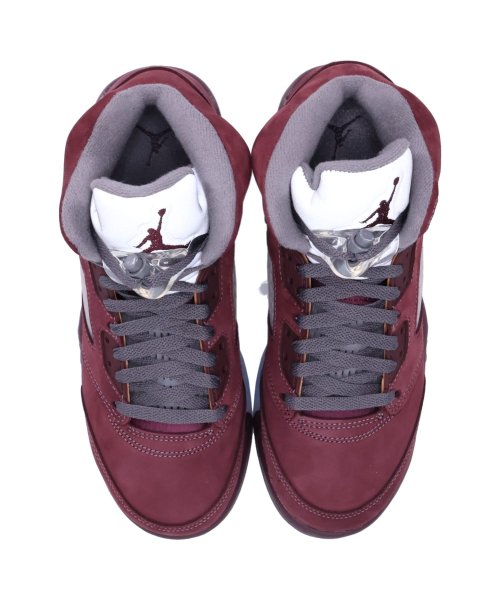 NIKE(NIKE)/ NIKE AIR JORDAN 5 RETRO SE GS ナイキ エアジョーダン5 レトロ スニーカー レディース バーガンディー FN4233－600/img03