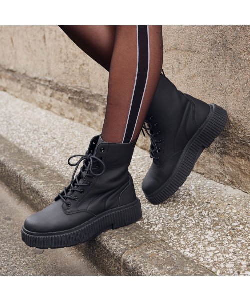 PUMA(プーマ)/ PUMA プーマ ブーツ ウィメンズ ディナーラ レディース 厚底 WOMENS DINARA BOOTS ブラック 黒 394786－01/img06