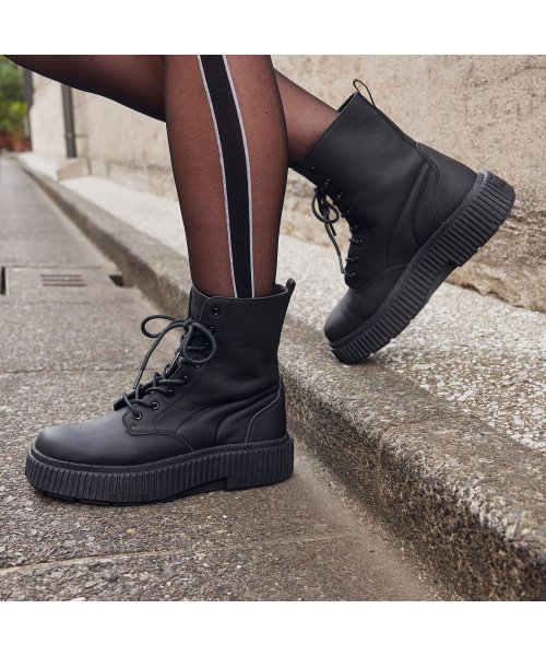 PUMA(プーマ)/ PUMA プーマ ブーツ ウィメンズ ディナーラ レディース 厚底 WOMENS DINARA BOOTS ブラック 黒 394786－01/img07