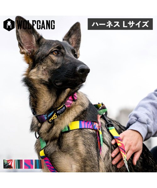 WOLFGANG(ウルフギャング)/ ウルフギャング WOLFGANG ハーネス 犬 大型犬用 Lサイズ HARNESS マン&ビースト MAN&BEAST/img01