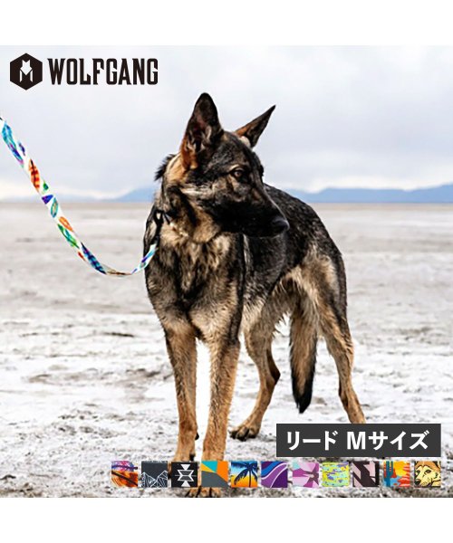 WOLFGANG(ウルフギャング)/ ウルフギャング WOLFGANG リード 中型犬 大型犬用 Mサイズ リーシュ LEASH マン&ビースト MAN&BEAST/img01