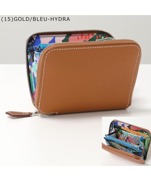 HERMES(エルメス)/HERMES 二つ折り財布 AZAP SILKIN COMPACT レザー/img09