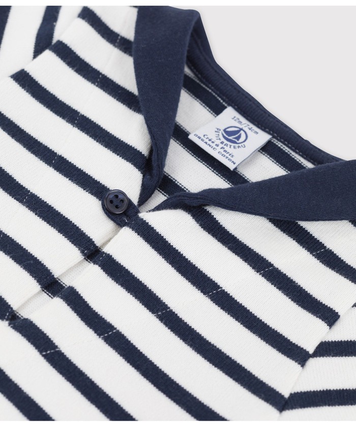 マリニエール半袖ワンピース(505810978) | プチバトー(PETIT BATEAU