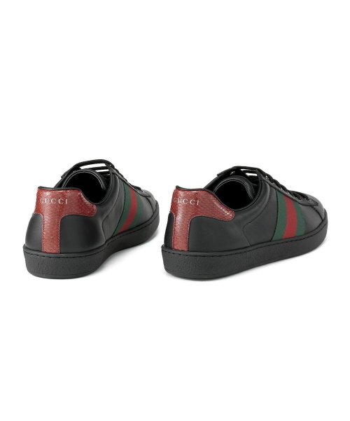 GUCCI(グッチ)/グッチ GUCCI スニーカー メンズ エース 386750 A38D0 9072 シューズ ACE レザー ウェブカラー ラグジュアリー ブランド イタリア /img05