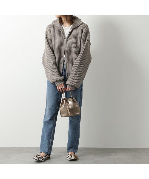 IL BISONTE ショルダーバッグ BBU001 レザー 巾着 BBU001 IL BISONTE ショルダーバッグ レザー