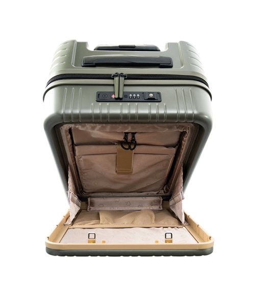 ASIA LUGGAGE(アジアラゲージ)/アジアラゲージ ピタフラット スーツケース 37L Sサイズ 機内持ち込み フロントオープン ストッパー ALI Pitaflat PIF－8810－18/img06
