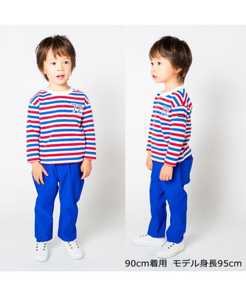 moujonjon(ムージョンジョン)/【子供服】 moujonjon (ムージョンジョン) のびのびツイル無地長パンツ 90cm～140cm M13004/img10