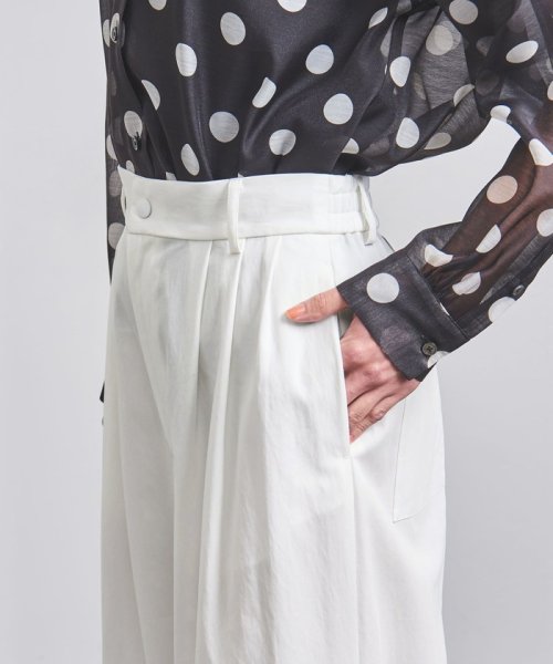 ダブルタック イージー パンツ B76 W58 H86