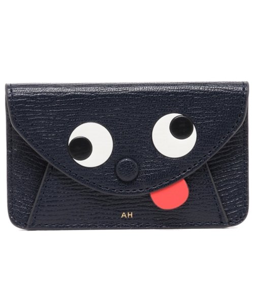 ANYA HINDMARCH(アニヤハインドマーチ)/アニヤハインドマーチ カードケース ザニー パース ステッカー アイズ ステッカー式 ネイビー レディース ANYA HINDMARCH 50509251428/img05