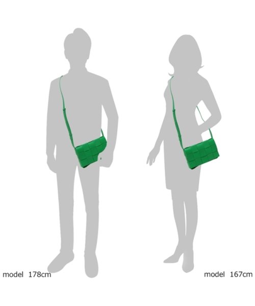 ボッテガヴェネタ ショルダーバッグ カセット ミニバッグ グリーン メンズ レディース ユニセックス BOTTEGA VENETA 578004 VMAY1 3 BOTTEGA VENETA ボッテガヴェネタ ショルダーバッグ カセット ミニバッグ グリーン メンズ レディース ユニセックス VMAY1 124cm