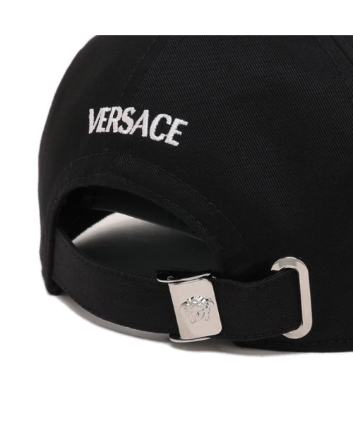 VERSACE(ヴェルサーチェ)/ヴェルサーチ 帽子 メドゥーサ ベースボールキャップ ブラック メンズ レディース ユニセックス VERSACE 10015901A07874 2B150/img08