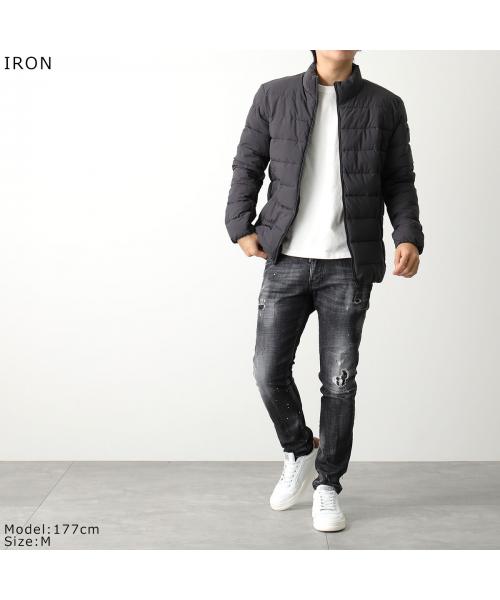 Calvin Klein 中綿ジャケット CM355297 スタンドカラー