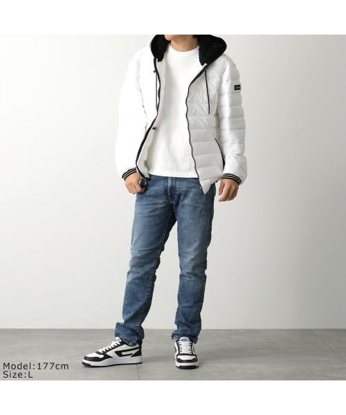 Calvin Klein 中綿ジャケット CM155956 フード ボア Calvin Klein 中綿ジャケット CM155956 フード