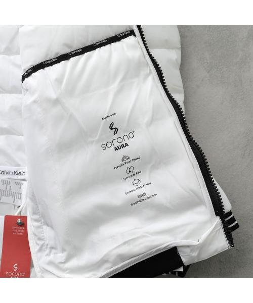 Calvin Klein 中綿ジャケット CM155956 フード ボア Calvin Klein 中綿ジャケット CM155956 フード