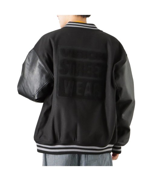 MAC HOUSE(men)(マックハウス（メンズ）)/VISION STREET WEAR ヴィジョンストリートウェア マグロゴメルトンPUスタジャン 2905007－A/img16