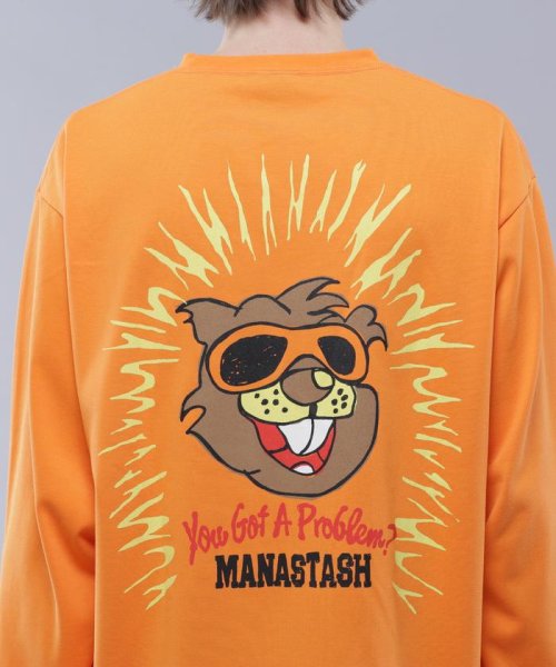 MANASTASH(マナスタッシュ)/MANASTASH/マナスタッシュ/RE:POLY L/S TEE BEAVER/img21